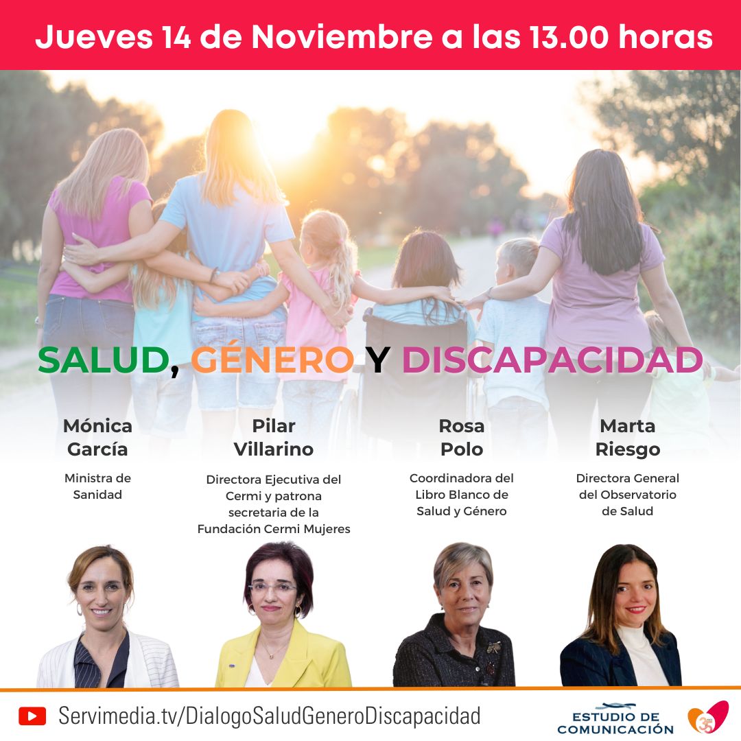 Cartel del Diálogo sobre Salud, Género y Discapacidad