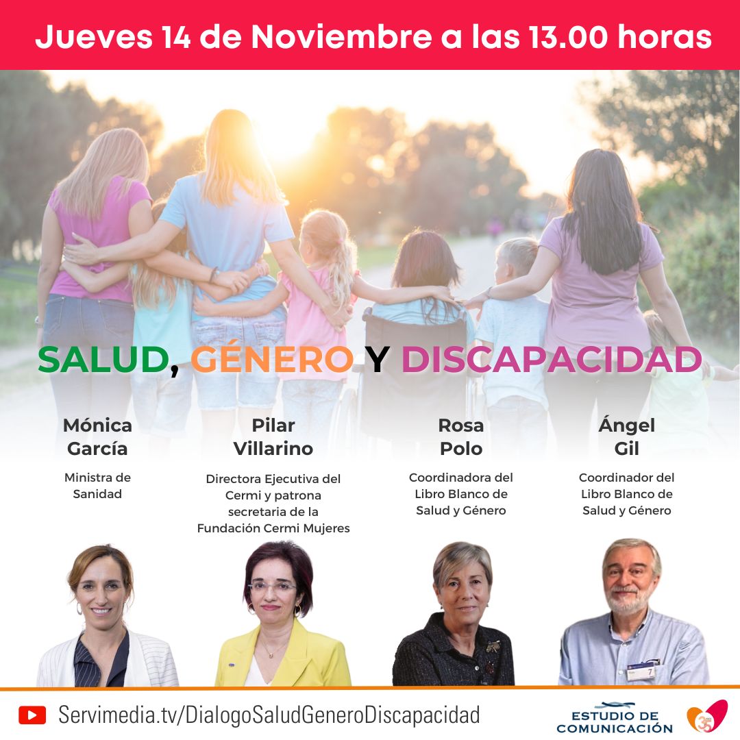 Cartel del Diálogo sobre Salud, Género y Discapacidad