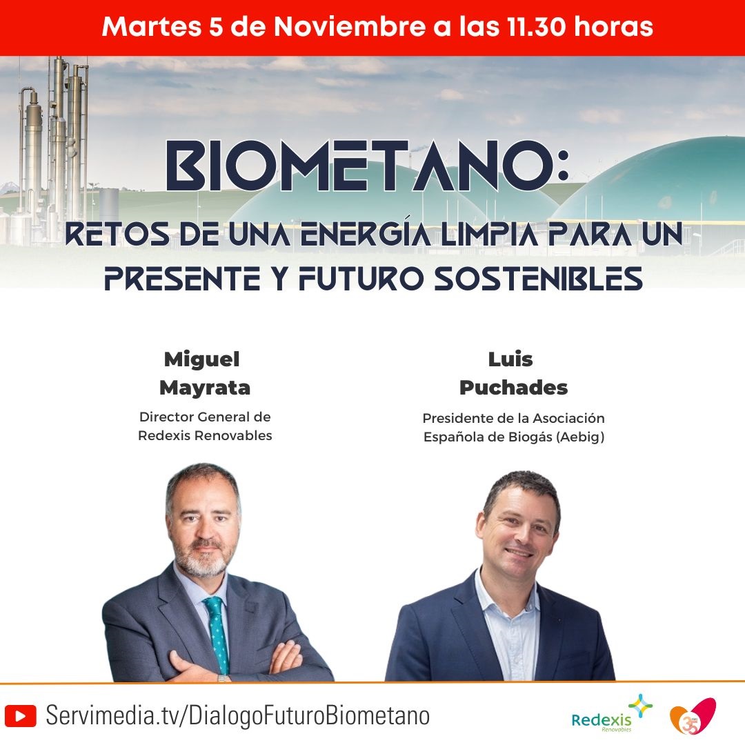 Diálogo sobre el 'Biometano: retos de una energía limpia para un presente y un futuro sostenible'