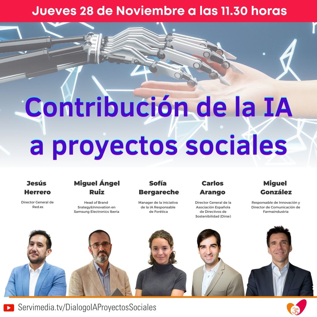 Diálogo sobre la 'Contribución de la IA a proyectos sociales'