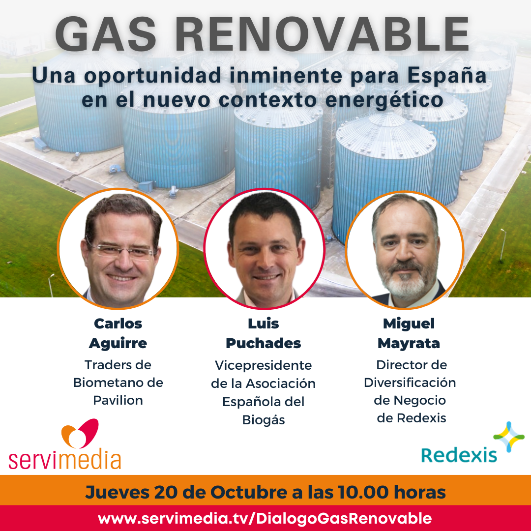 Cartel del Diálogo sobre Gas Renovable