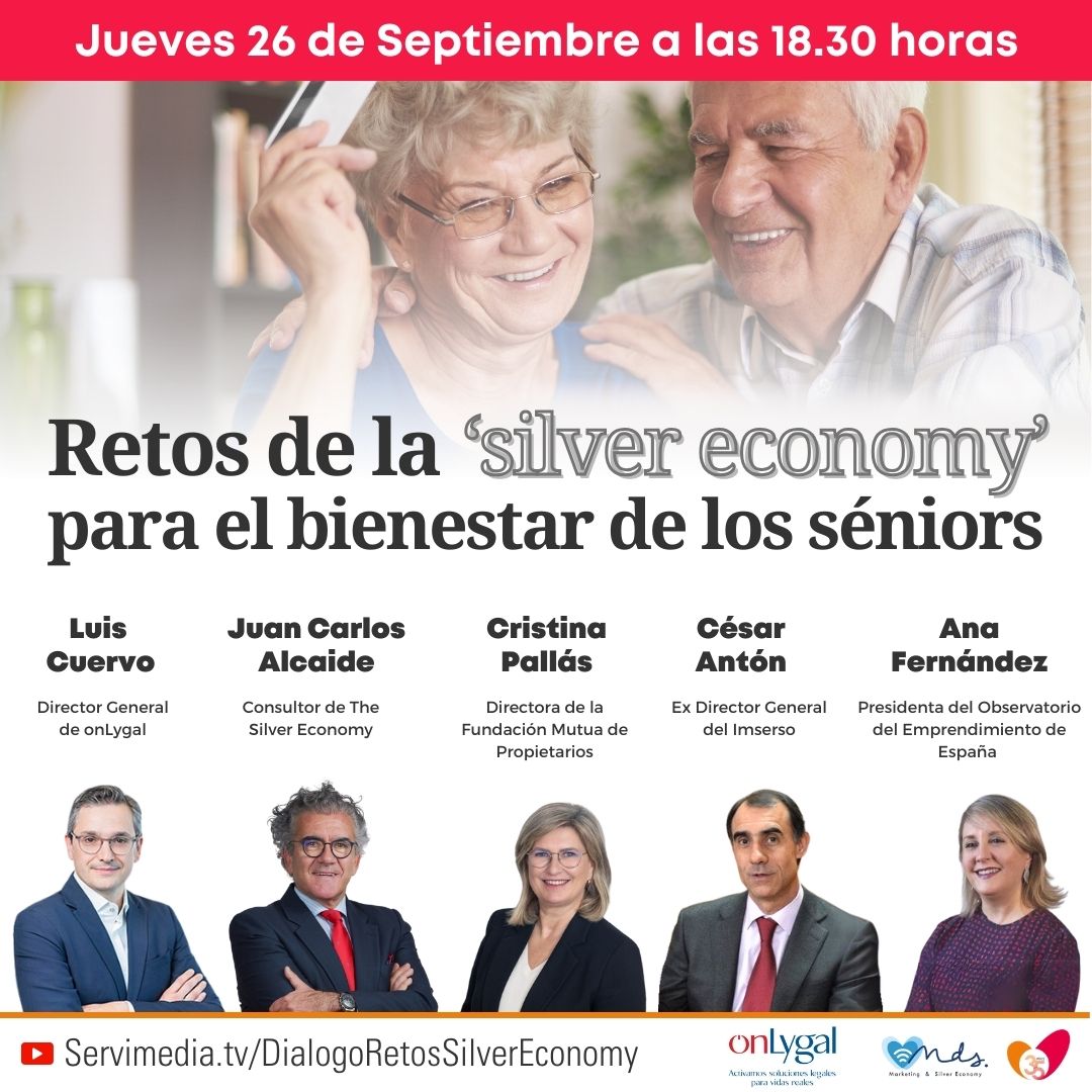 Cartel del Diálogo sobre Retos de la Silver Economy